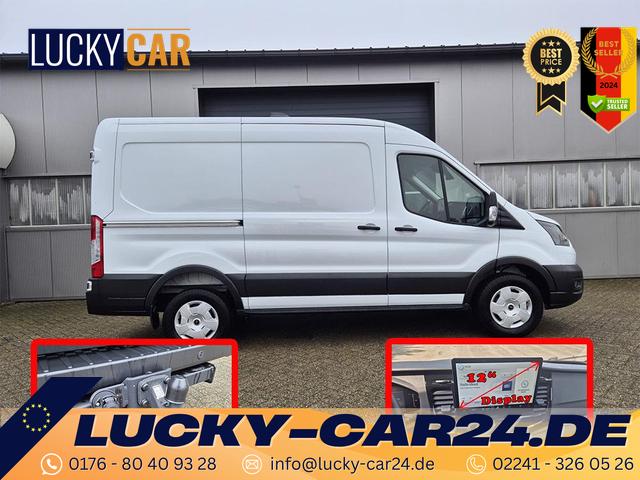 Lagerfahrzeug Ford Transit - L2H2 2.0 EcoBlue 165PS Trend Heckantrieb 3,5t 2-Sitzer AHK Sitzheizung Lenkradheizung Frontscheibe beheizb. Klimaautomatik PDC v h Rückf.Kamera Bluetooth DAB Apple CarPlay Android Auto Tempomat Ganzj.Reifen
