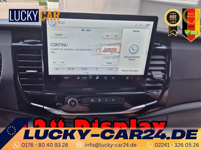 Lagerfahrzeug Ford Transit - L2H2 2.0 EcoBlue 130PS Trend 3,5t 2-Sitzer AHK Sitzheizung Lenkradheizung Frontscheibe beheizb. Klimaautomatik PDC v h Rückf.Kamera Bluetooth DAB Apple CarPlay Android Auto Tempomat Ganzj.Reifen