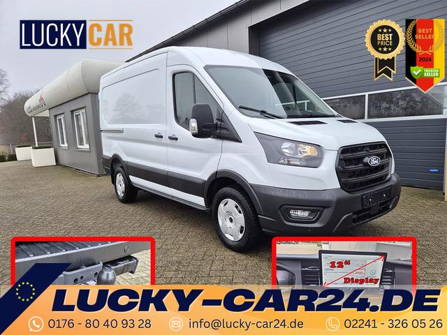 Lagerfahrzeug Ford Transit - L2H2 2.0 EcoBlue 130PS Trend 3,5t 2-Sitzer AHK Sitzheizung Lenkradheizung Frontscheibe beheizb. Klimaautomatik PDC v h Rückf.Kamera Bluetooth DAB Apple CarPlay Android Auto Tempomat Ganzj.Reifen