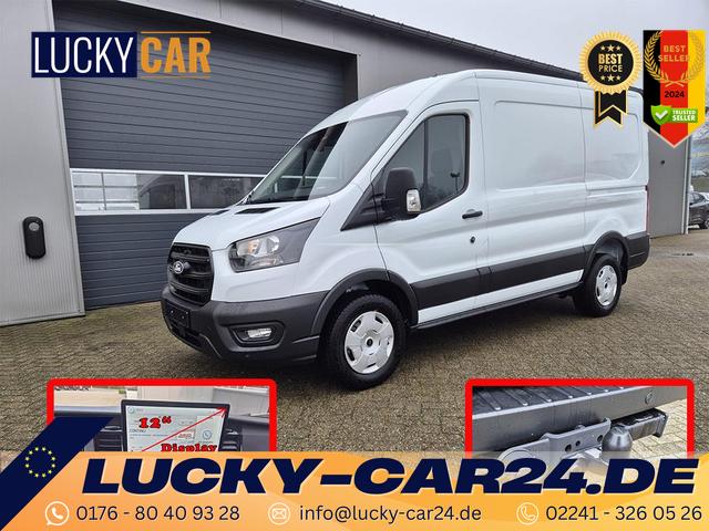 Lagerfahrzeug Ford Transit - L2H2 2.0 EcoBlue 130PS Trend 3,5t 2-Sitzer AHK Sitzheizung Lenkradheizung Frontscheibe beheizb. Klimaautomatik PDC v h Rückf.Kamera Bluetooth DAB Apple CarPlay Android Auto Tempomat Ganzj.Reifen