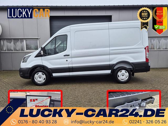 Lagerfahrzeug Ford Transit - L2H2 2.0 EcoBlue 130PS Trend 3,5t 3-Sitzer AHK Sitzheizung Lenkradheizung Frontscheibe beheizb. Klimaautomatik Bluetooth DAB Apple CarPlay Android Auto PDC v h Rückf.Kamera Tempomat