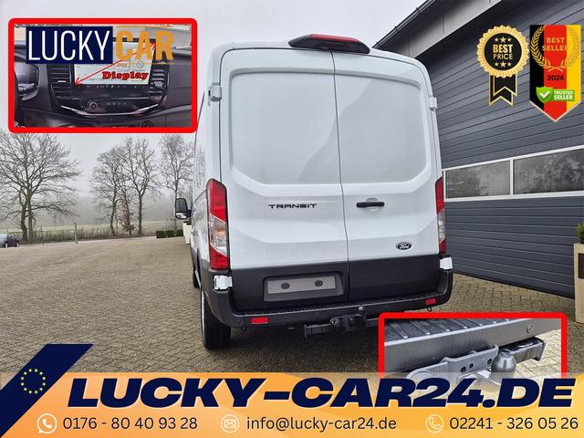 Lagerfahrzeug Ford Transit - L2H2 2.0 EcoBlue 130PS Trend 3,5t 3-Sitzer AHK Sitzheizung Lenkradheizung Frontscheibe beheizb. Klimaautomatik PDC v h Rückf.Kamera Bluetooth DAB Apple CarPlay Android Auto Tempomat Ganzj.Reifen