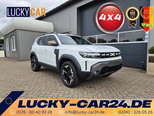 Lagerfahrzeug Dacia Duster - Extreme 4x4 130PS 1.2 TCe 4x Kamera Lenkradheizung Sitzheizung Klimaautomatik Teil-Leder elektr.Parkbremse Bluetooth Apple Carplay Android Auto PDC v h 2xKeyless 18-LM Ganzj.Reifen