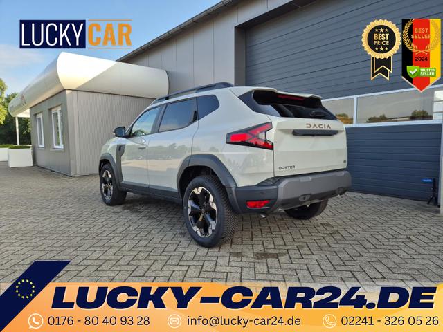 Lagerfahrzeug Dacia Duster - Extreme 4x4 130PS 1.2 TCe 4x Kamera Lenkradheizung Sitzheizung Klimaautomatik Teil-Leder elektr.Parkbremse Bluetooth Apple Carplay Android Auto PDC v h 2xKeyless 18-LM Ganzj.Reifen