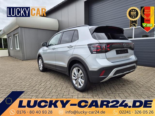 Lagerfahrzeug Volkswagen T-Cross - 1.0 TSI 116PS DSG Life LED-Matrix-Scheinwerfer Klimaautomatik Sitzheizung PDC Rückf.Kamera 17-LM abged.Scheiben 2xKeyless DAB  Bluetooth Touchscreen Apple CarPlay Android Auto
