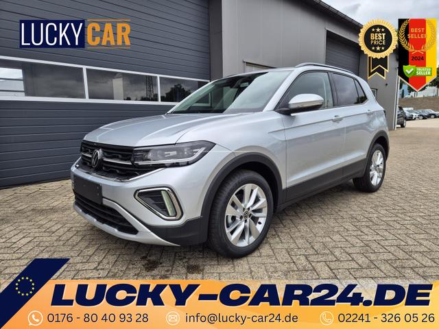Lagerfahrzeug Volkswagen T-Cross - 1.0 TSI 116PS DSG Life LED-Matrix-Scheinwerfer Klimaautomatik Sitzheizung PDC Rückf.Kamera 17-LM abged.Scheiben 2xKeyless DAB  Bluetooth Touchscreen Apple CarPlay Android Auto