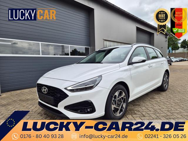 Lagerfahrzeug Hyundai i30 Kombi - 1.0 T-GDI 100PS Automatik Sitzheizung Lenkradheizung Klimaautomatik Navi 10,25"-Touchscreen DAB  wireless Apple CarPlay   Android Auto PDC v h Rückf.Kamera 16-LM