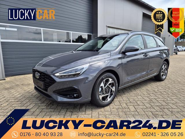 Lagerfahrzeug Hyundai i30 Kombi - 1.0 T-GDI 100PS Automatik AbstandsTempomat Toter-Winkel-Assistent Sitzheizung Lenkradheizung Klimaautomatik Navi 10,25"-Touchscreen DAB  wireless Apple CarPlay   Android Auto PDC v h Rückf.Kamera 16-LM