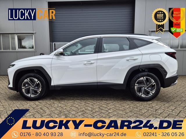 Lagerfahrzeug Hyundai TUCSON - 1.6 T-GDI 160PS Sitzheizung Lenkradheizung Klimaautomatik Navi 12,3"-Touchscreen DAB  wireless Apple CarPlay   Android Auto PDC v h Rückf.Kamera 2xKeyless 17-LM