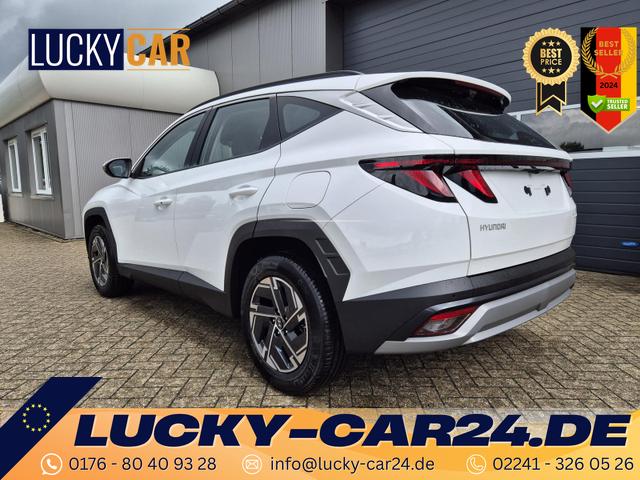 Lagerfahrzeug Hyundai TUCSON - 1.6 T-GDI 160PS Sitzheizung Lenkradheizung Klimaautomatik Navi 12,3"-Touchscreen DAB  wireless Apple CarPlay   Android Auto PDC v h Rückf.Kamera 2xKeyless 17-LM