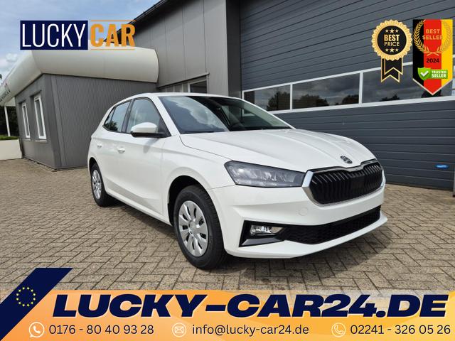 Lagerfahrzeug Skoda Fabia - 1.0 TSI 95PS Selection 5-türig Rückf.Kamera Parksensoren Sitzheizung Multifunktionslenkrad Klima Skoda-Radio Bluetooth Touchscreen Tempomat Nebelsch. Apple CarPlay   Android Auto