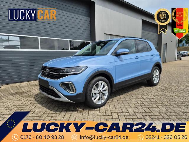 Lagerfahrzeug Volkswagen T-Cross - 1.0 TSI 116PS DSG Life LED-Matrix-Scheinwerfer Klimaautomatik Sitzheizung PDC Rückf.Kamera 17-LM abged.Scheiben 2xKeyless DAB  Bluetooth Touchscreen Apple CarPlay Android Auto
