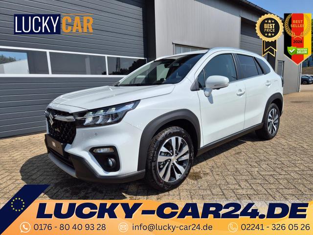 Lagerfahrzeug Suzuki S-Cross - Comfort  129PS MHEV 4x4 ALLGRIP 1.4 Boosterjet Teil-Leder Navi Klimaautomatik Sitzheizung ACC PDC v h 4x Kamera Suzuki-Radio Apple CarPlay Android Auto Touchscreen 2xKeyless 17-LM