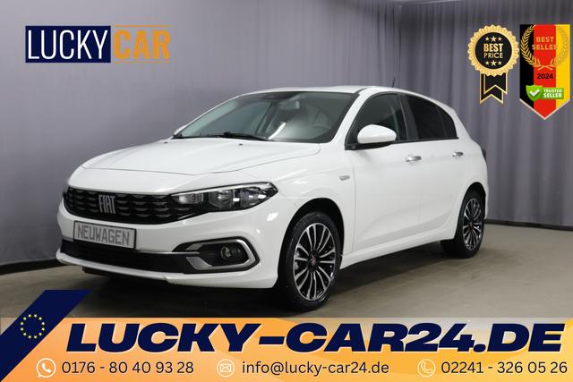 Lagerfahrzeug Fiat Tipo 5-Türer - CITY LIFE 1.0 T3 74kW Navigationssystem, Sicherheits-Plus-Paket, Convenience-Paket, Style-Paket , AppleCarPlay & Android Auto, Nebelscheinwerfer, 17 Zoll Leichtmetallfelgen, uvm.