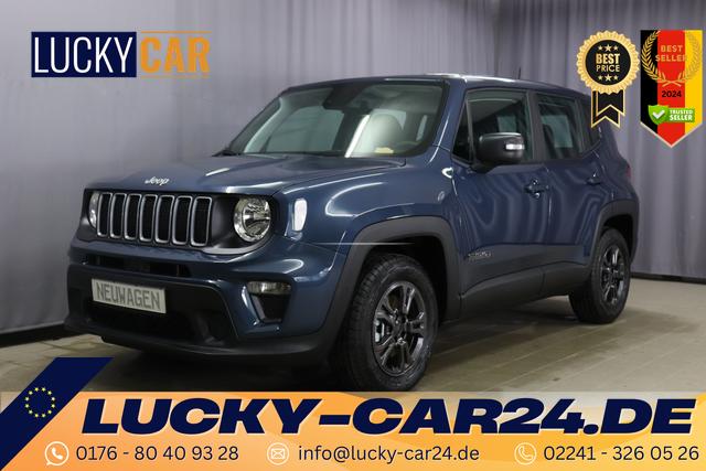 Lagerfahrzeug Jeep Renegade - Longitude 1.5 T4 DCT7 e-Hybrid 96kW, Business-Paket, 2-Zonen-Klimaautomatik, AppleCarPlay&Android Auto, Radio DAB, Freisprecheinrichtung, Tempomat, LaneSense, Notrufsystem, 16"-Leichtmetallfelgen, uvm.
