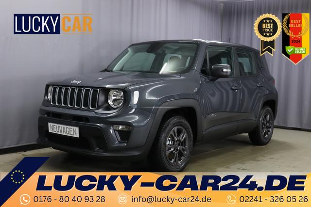 Lagerfahrzeug Jeep Renegade - Longitude 1.5 T4 DCT7 e-Hybrid 96kW, Business-Paket, 2-Zonen-Klimaautomatik, AppleCarPlay&Android Auto, Radio DAB, Freisprecheinrichtung, Tempomat, LaneSense, Notrufsystem, 16"-Leichtmetallfelgen, uvm.