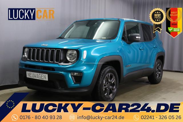 Lagerfahrzeug Jeep Renegade - Longitude 1.6 Multijet 16V 96kW, 2-Zonen Klimaautomatik, 8.4"Navigationssystem, AppleCarPlay&Android Auto, LaneSense, Regensensor, Tempomat, Notrufsystem, abgedunkelte Scheiben, 16"-Leichtmetallfelgen, uvm.