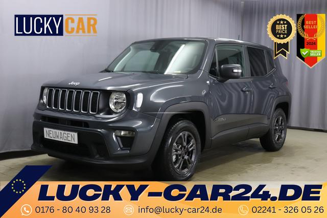 Lagerfahrzeug Jeep Renegade - Longitude 1.6 Multijet 16V 96kW, 2-Zonen Klimaautomatik, 8.4"Navigationssystem, AppleCarPlay&Android Auto, LaneSense, Regensensor, Tempomat, Notrufsystem, abgedunkelte Scheiben, 16"-Leichtmetallfelgen, uvm.