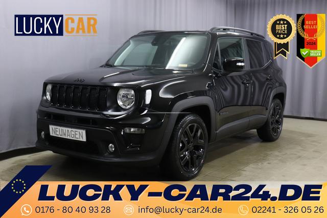 Lagerfahrzeug Jeep Renegade - Limited 1.5 T4 DCT7 e-Hybrid 96kW, Design-Paket Black, Leder-Paket, Funktions-Paket, Winter-Paket, 8.4"-Navigationssystem, Rückfahrkamera, Nebelscheinwerfer, 18"-Leichtmetallfelgen, uvm.