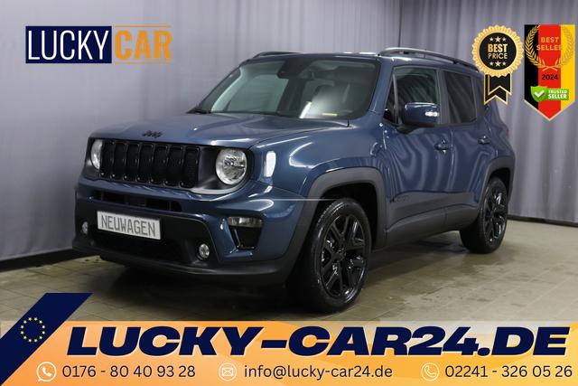 Lagerfahrzeug Jeep Renegade - Limited 1.5 T4 DCT7 e-Hybrid 96kW, Design-Paket Black, Leder-Paket, Funktions-Paket, Winter-Paket, 8.4"-Navigationssystem, Rückfahrkamera, Nebelscheinwerfer, 18"-Leichtmetallfelgen, uvm.