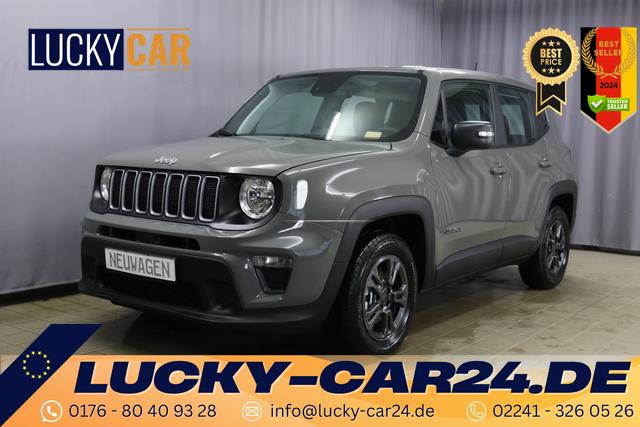 Lagerfahrzeug Jeep Renegade - Longitude 1.5 T4 DCT7 e-Hybrid 96kW, Business-Paket, 2-Zonen-Klimaautomatik, AppleCarPlay&Android Auto, Radio DAB, Freisprecheinrichtung, Tempomat, LaneSense, Notrufsystem, 16"-Leichtmetallfelgen, uvm.