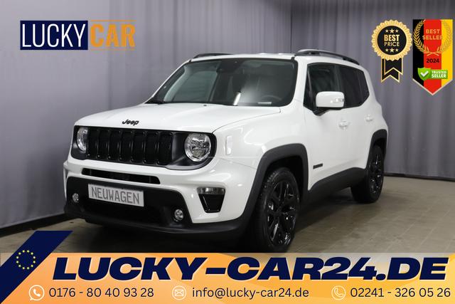 Lagerfahrzeug Jeep Renegade - Limited 1.5 T4 DCT7 e-Hybrid 96kW, Design-Paket Black, Leder-Paket, Funktions-Paket, Winter-Paket, 8.4"-Navigationssystem, Rückfahrkamera, Nebelscheinwerfer, 18"-Leichtmetallfelgen, uvm.