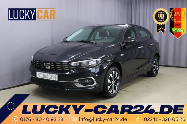 Lagerfahrzeug Fiat Tipo 5-Türer - CITY LIFE 1.5 GSE 96kW DCT Hybrid Klimaautomatik, Sitzheizung, Navigationssystem, HD-Touchscreen, AppleCarPlay & Android Auto, Verkehrszeichenerkennung, Nebelscheinwerfer, 16 Zoll Leichtmetallfelgen, uvm.
