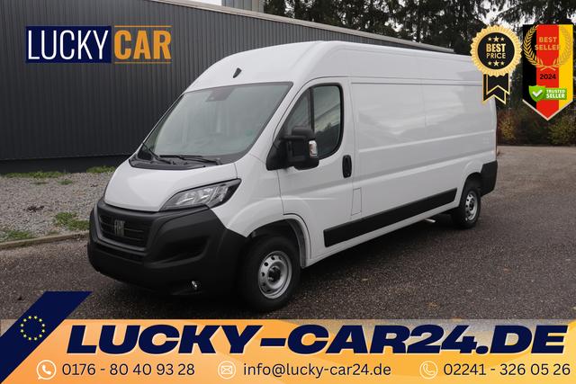 Lagerfahrzeug Fiat Ducato Kastenwagen - L4H2 35 140 MJT UVP 54.293,75 Starre Anhängerkupplung, Paket Techno NAV: - 10 -Infotainmentsystem mit Touchscreen, DAB, Bluetooth, Apple CarPlay&Android Auto Doppel USB Schnittstelle am Armaturenbrett Automatische Klima