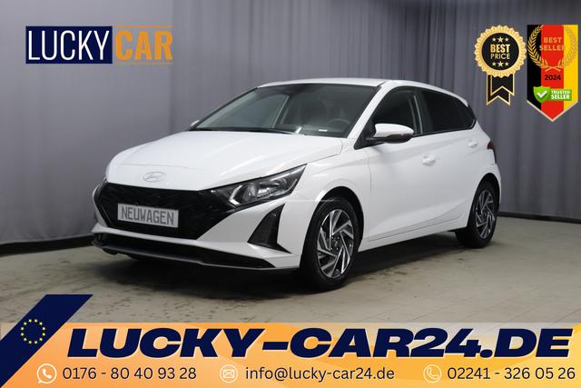 Lagerfahrzeug Hyundai i20 - i Line Plus 1.0 T-GDi 74kW, 5 Jahre Herstellergarantie Winter-Paket, Lederlenkrad, Digitales Cockpit, 8" Infotainmentsystem, AppleCarPlay&Android Auto, Radio DAB, Rückfahrkamera, Tempomat, 16"-Leichtmetallfelgen, uvm.