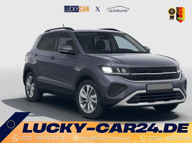 Gebrauchtfahrzeug Volkswagen T-Cross - LIFE 1.0 TSI DSG AHK Android Auto SHZ Matrix-LED Kamera Keyless 17"