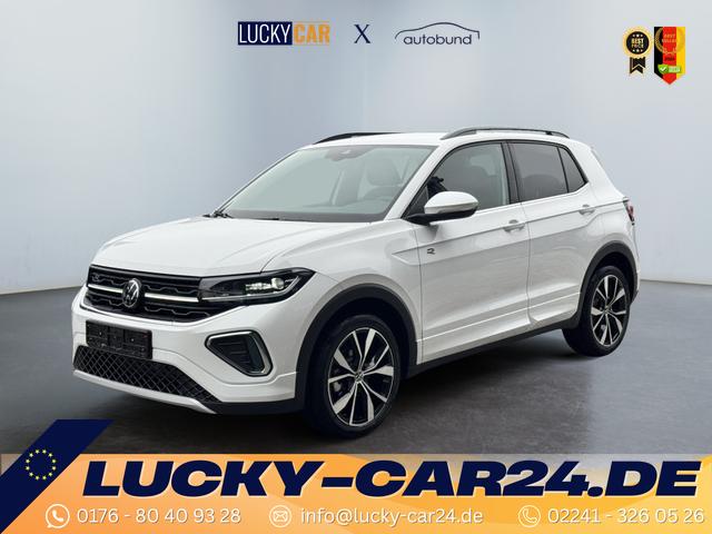 Lagerfahrzeug Volkswagen T-Cross - 1,0 TSI DSG R-Line IQ Matrix ACC 2Zokl PDC Kam 18Z