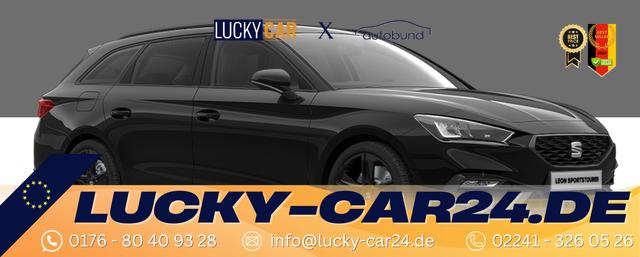 Bestellfahrzeug, konfigurierbar Seat Leon Sportstourer - FR Black Edition 1.5 TSI 150PS, 5J Garantie, 18" Alu schwarz Winterpaket, Alarm, 3-Zonen-Climatronic, Abgedunkelte Scheiben, Park Assistent, Rückfahrkamera, Parksensoren vorn/hinten, Sportsitze, NAVIGATION 12,9", ACC, TOTER-WINKEL, MATRIX-LED-SCHEINWERFER