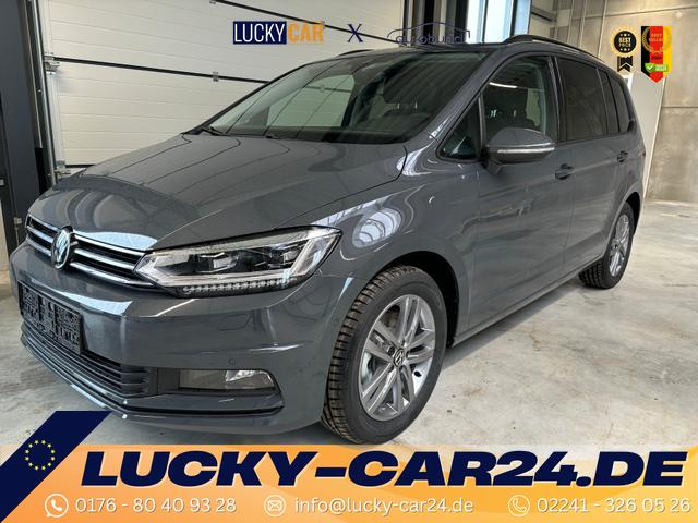 Bestellfahrzeug, konfigurierbar Volkswagen Touran - Comfortline 1.5 TSI 150 PS Klima, Parksensoren vo/hi, ACC-Tempomat, Nebelscheinwerfer, Radio Ready2Discover 8", M-Lederlenkrad, Abgedunkelte Scheiben, Dachreling, Digital Cockpit 8"