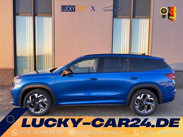 Bestellfahrzeug, konfigurierbar Skoda Kodiaq - Sportline Angebot f. Menschen mit Behinderung 100%! 1.5 TSI 150PS DSG, 19" Alu, NAVI 13", MATRIX-LED-Scheinwerfer, KESSY, Alarm, Parksensoren vorn/hinten, Rückfahrkamera, Tempomat, Elektr. Heckklappe   Fahrersitz, Sitzheizung, 3-Zonen-Climatronic