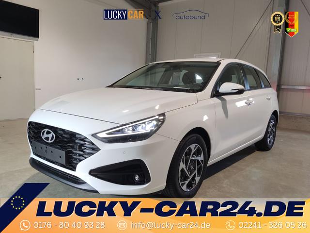Lagerfahrzeug Hyundai i30 Kombi - Comfort Plus Edition 1,5 T-GDI MHEV 48 V 140 PS 7-DCT Navi-AppleCarPlay-AndroidAuto-Rückfahrkamera-PDC-DAB-16''Alu-Sofort