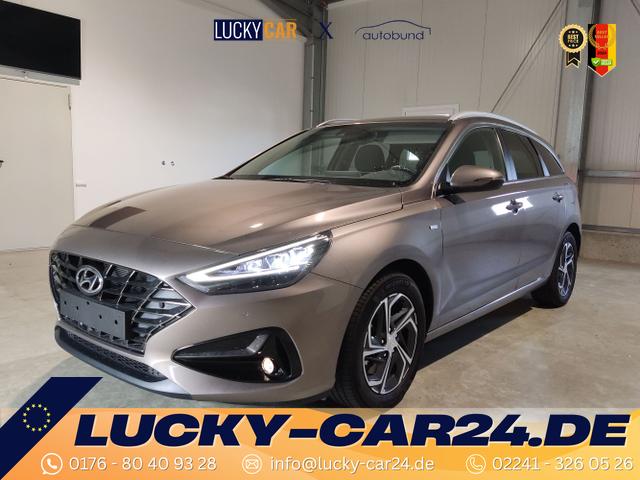 Lagerfahrzeug Hyundai i30 Kombi - Smart Plus Edition 1.5 T-GDI 160 PS DCT Navi-AppleCarPlay-AndroidAuto-Winterpaket-LED-Rückfahrkamera-2xPDC-Klimaautomatik-16''Alu-sofort