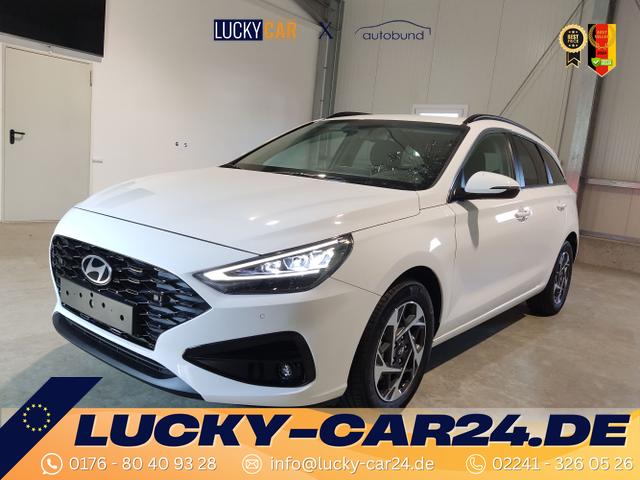 Lagerfahrzeug Hyundai i30 Kombi - Style Plus Edition 1,5 T-GDI MHEV 48 V 140 PS 7-DCT Navi-Klimaautomatik-AppleCarPlay-AndroidAuto-Rückfahrkamera-PDC-DAB-16''Alu-Sofort