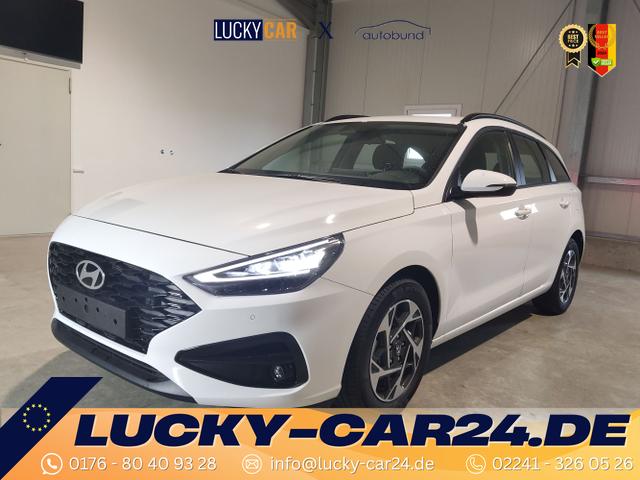 Lagerfahrzeug Hyundai i30 Kombi - Smart Plus Edition 1.0 T-GDI 100 PS 7DCT Navi-AppleCarPlay-AndroidAuto-Rückfahrkamera-PDC-DAB-Klima-Tempomat-16''Alu-sofort