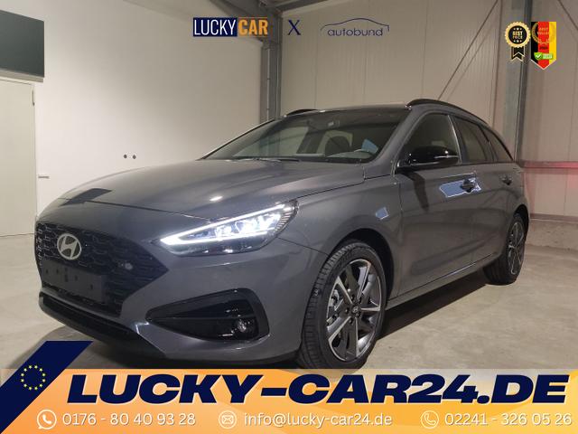 Lagerfahrzeug Hyundai i30 Kombi - GO! PLUS 1.0 T-GDI 100 PS 7DCT Navi-AppleCarPlay-AndroidAuto-Winterpaket-Rückfahrkamera-PDC-DAB-Klimaautomatik-Tempomat-17''Alu-sofort