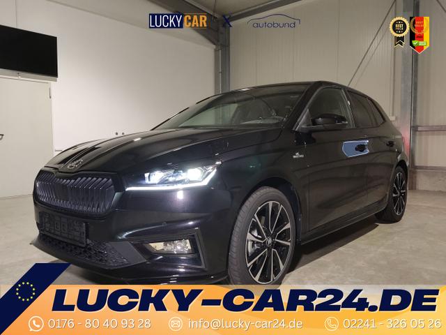 Lagerfahrzeug Skoda Fabia - Monte Carlo 1.0 TSI 116 PS DSG-Smartlink-DAB-Bluetooth-Panodach-Klimaautomatik-2xPDC--Kamera-SHZ-LED-Tempomat-17''Alu-Sofort