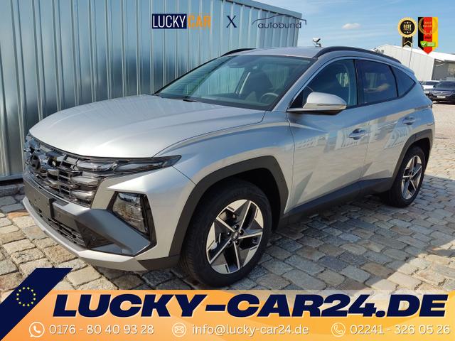 Lagerfahrzeug Hyundai TUCSON - GO 1.6 T-GDI 2WD 6-Gang Navi-18"-2 Zonen Klimaautomatik-LED-Kamera-Sofort