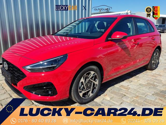 Lagerfahrzeug Hyundai i30 - GO! 1.0 T-GDI 100 PS Navi-AppleCarPlay-AndroidAuto-Winterpaket-Rückfahrkamera-PDC-DAB-2 Zonen Klimaautomatik-Tempomat-16''Alu-Sofort