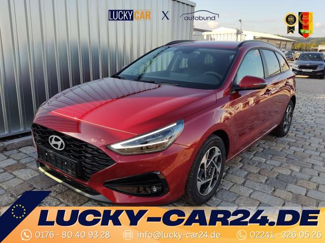 Lagerfahrzeug Hyundai i30 Kombi - Smart Plus Edition 1.0 T-GDI 100 PS 7DCT Navi-AppleCarPlay-AndroidAuto-Winterpaket-Rückfahrkamera-PDC-DAB-Klima-Tempomat-16''Alu-sofort