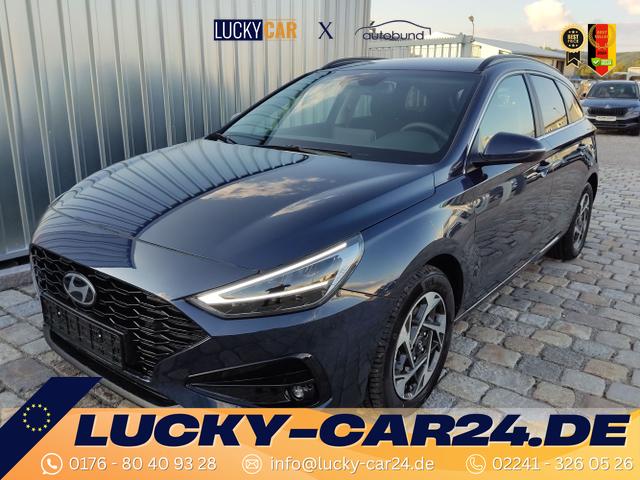 Lagerfahrzeug Hyundai i30 Kombi - Style Plus Edition 1,5 T-GDI MHEV 48 V 140 PS 7-DCT Navi-Klimaautomatik-AppleCarPlay-AndroidAuto-Rückfahrkamera-PDC-DAB-16''Alu-Sofort