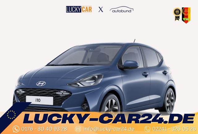 Gebrauchtfahrzeug Hyundai i10 - GO Plus 1.2 GDI Automatik / Sitz   Lenkradheizung Navi Klimaautomatik Alu 15''