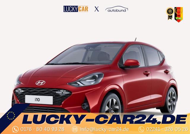 Gebrauchtfahrzeug Hyundai i10 - GO Plus 1.2 GDI Automatik / Sitz   Lenkradheizung Navi Klimaautomatik Alu 15''