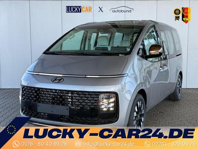 Gebrauchtfahrzeug Hyundai Staria - Luxury 1.6 T-GDi HEV 2WD 7-Sitzer / ACC 360° Kam. Pano 4x Shz Elek. Klappe   Schiebetür  Frei Haus geliefert, ab der 2. Bestellung 
