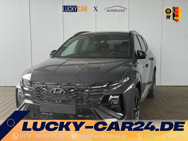 Gebrauchtfahrzeug Hyundai TUCSON - N-Line 1.6 T-GDI 4WD HEV / Panoramadach 4x Shz ACC Head-Up Krell-Soundsystem E-Klappe Matrix-LED E-Sitze Alu 19"