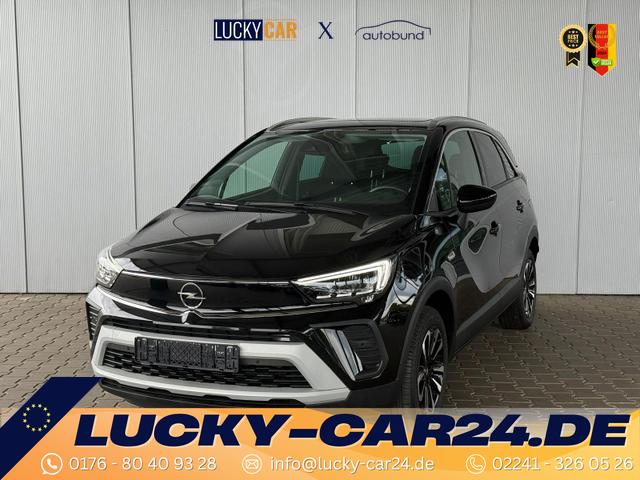 Gebrauchtfahrzeug Opel Crossland - Elegance 1.2 Turbo Panoramadach / Navi LED Tempomat PDC V&H   Kamera Alu 16"