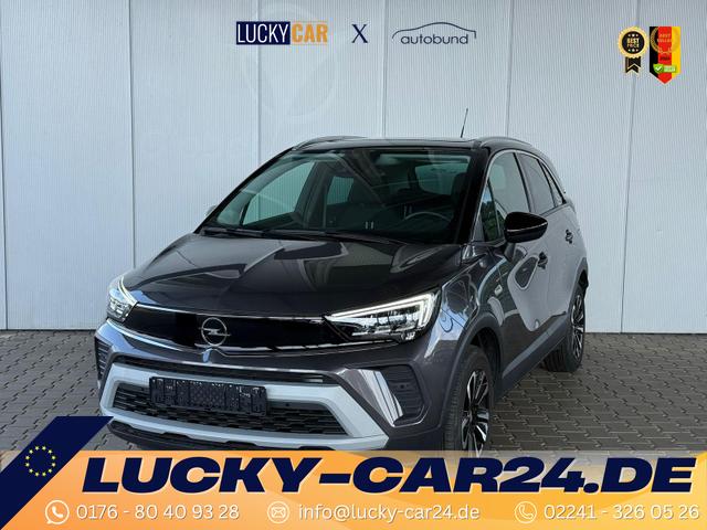 Gebrauchtfahrzeug Opel Crossland - Elegance 1.2 Turbo Panoramadach / Navi LED Tempomat PDC V&H   Kamera Alu 16"